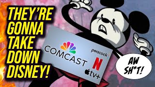 Netflix + Apple + Comcast COMBINE to Take Down Disney Plus?!