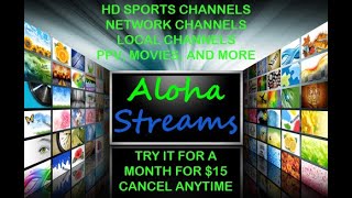 Aloha Streams TV View TV Demo