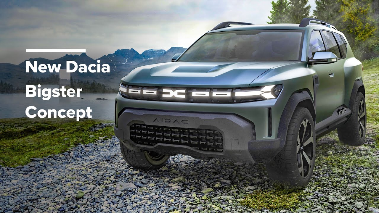 Dacia Bigster SUV – First Look - YouTube