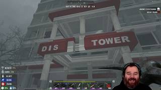 Undermining An Office Tower In 7DaysToDie With LeSchnoodler