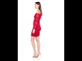 guess women s off the shoulder gabbie dress scarlett red