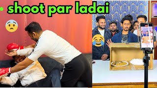 Team Me Hui Ladai 😨🤣|  #vlog #shoot   #sahilkhannt | Shahid Saifi NT | #funny #comedy #pizza