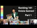 Ultimate Reiner Knizia Tier List, Part 1 — Ranking 161 Knizia Board Games!