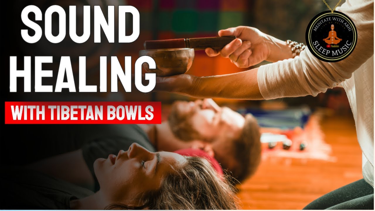 Sound Healing With Tibetan Bowls ★︎ Black Screen Music ★︎ Anxiety ...