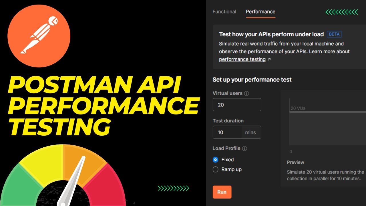 Postman API Testing Tutorial For Beginners 24 - API Performance Testing ...