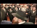 rachmastrivka rebbe at his brother s einikel s wedding elul 5783 4 dancing with family