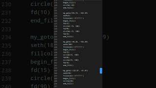 Doraemon Using Python #doraemon #python #turtle #shorts