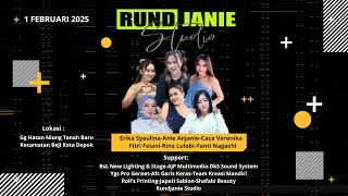 Live Streaming RUNDJANIE Studio | Wedding Sintia \u0026 Hanif | Sabtu , 01 Februari 2025 ( Malam )