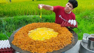 INDIA'S BIGGEST Scrambled Egg | 300 Eggs Scrambled With Butter | Amazing Street Food