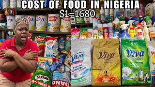 Lagos Idumota Market: The Worth Of N855,000($500) Food Items Right Now #groceryshoppinginnigeria