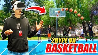 *FIRST EVER* IRL VR Basketball - 2Hype Knockout & BANK