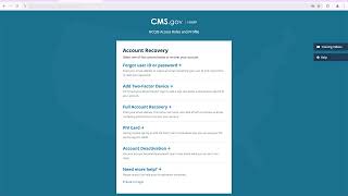 HARP - Account Recovery
