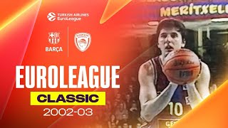 Most Memorable Clash? REMEMBER Basketball 20 Years Ago? | Olympiacos - Barcelona EUROLEAGUE CLASSIC