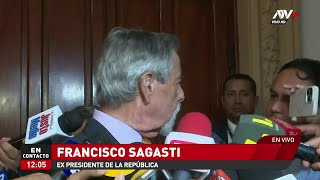 Francisco Sagasti explota contra periodista: \