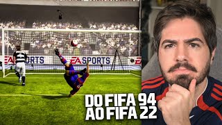 GOLS DE BICICLETA DO FIFA 94 AO FIFA 22