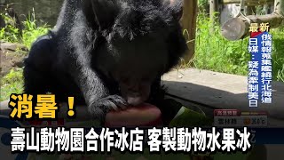 消暑！ 壽山動物園合作冰店 客製動物水果冰－民視台語新聞