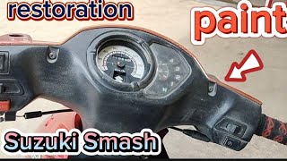 Restoration Suzuki Smash V 2011របៀបរៀបចំម៉ូតូចាស់ៗអោយថ្មីឡើងវិញ