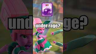 Myth: Does Dagger Duchess reload faster under rage spell? 🔪 #clashroyale #shorts #mobile