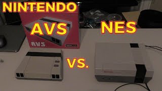 Nintendo NES vs. RetroUSB AVS - Unboxing \u0026 Comparison