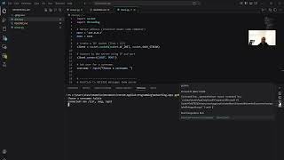 Sprint 3 Networking Chat application using Python