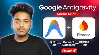 I Built a Full App Using Google Antigravity (NO CODING Needed!) | Telugu Tutorial #aiintelugu