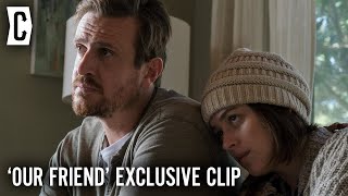 'Our Friend' Clip Features Jason Segel Trying Out Standup on Dakota Johnson