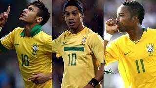 Ronaldinho ● Neymar ● Robinho - Crazy Samba Skills Show | HD
