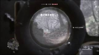 【BF1神業】伝書鳩を打ち落とす神プレイを川平慈英が実況