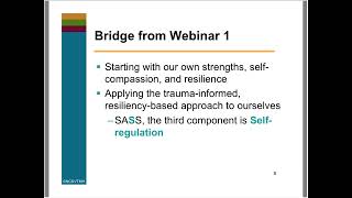 Caring for Others While Caring for Ourselves (Webinar 2)