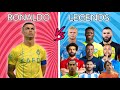 Al-Nasar Ronaldo 🆚 Legends 😱 ( Messi, Neynar,ronaldinho,salah,benzema,mbappe,haaland,pele ) 🔥💪🏻