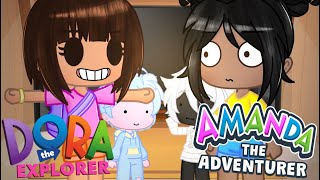 AMANDA THE ADVENTURER & DORA THE EXPLORER REACT TO “DON’T LISTEN” // Gacha Club