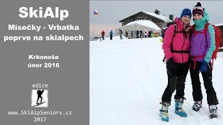 Skialp Horní Misecky Vrbatova bouda, únor 2016