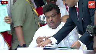 MB Patil takes oath as CM Siddaramaiah Cabinet Minister at Bengaluru |DK Shivakumar |YOYO TV Kannada