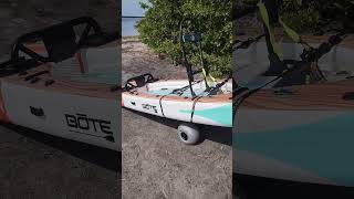 Kayak cart tip. Suspenz Catch All Cart with Ballon wheels. #florida #kayak #suspenz #kayak