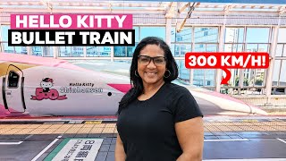 Hello Kitty Japan Bullet Train Shinkansen To Hiroshima