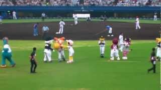 2012/7/21 オールスターゲーム第二戦　みかん運び競争