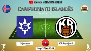 Stjarnan x KR Reykjavík | Campeonato da Islândia 2022 | #FutebolAoVivo