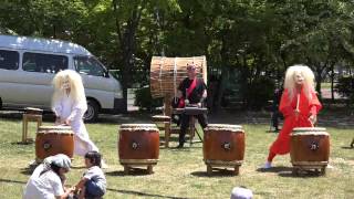 臼田小満太鼓 GOEN Festival 2015 SAKU 白狐の響き