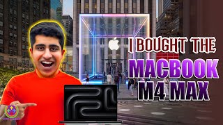 I BOUGHT THE FASTEST LAPTOP on the EARTH - MACBOOK PRO M4 MAX !! 😍😍😍