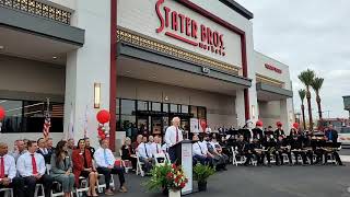 Grand Opening and Ribbon Cutting Ceremony of Stater Bros. Markets Store 209 in Chino, California