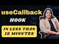 Usecallback React Hooks | React Hooks Tutorial