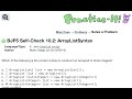 Java Practice It | Self-Check 10.2: ArrayListSyntax | array list, syntax, arraylist