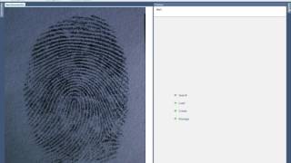 Searching a Latent Fingerprint on the FCS V5.5 + AFIS software