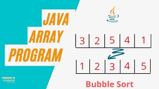 How to sort array in java| Bubble Sort | Java Practice Programs | Code Bode