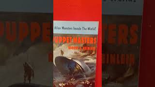 Vintage Paperback The Puppet Masters by Robert A Heinlein #vintagepaperbacks #sciencefiction