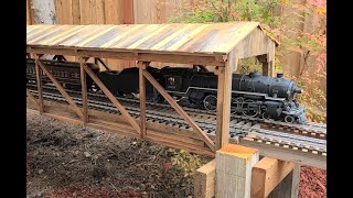 How I move my G-Scale Garden Railroad Trains to their Storage Area in the Garage