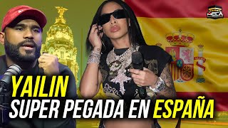 YAILIN SUPER PEGADA EN ESPAÑA !