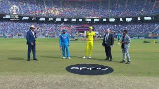 INDIA VS AUS FINAL 2023 TOSS