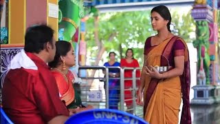 கோவிலில் ப்ரீத்தியை பார்த்த பொன்னி//today episode Ponni