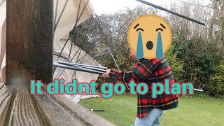 Garden party gone wrong, whats in my Bag?and charity shop haul!